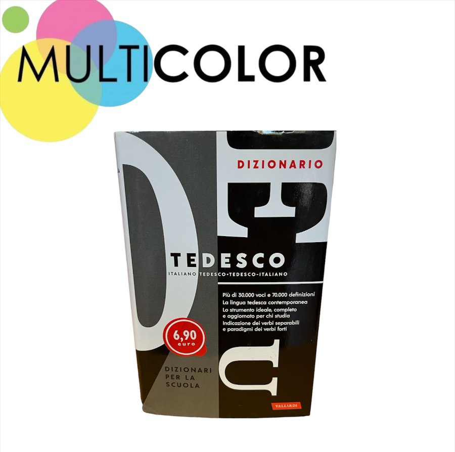 DIZIONARIO TEDESCO – Multicolor Colorificio & Cartoleria