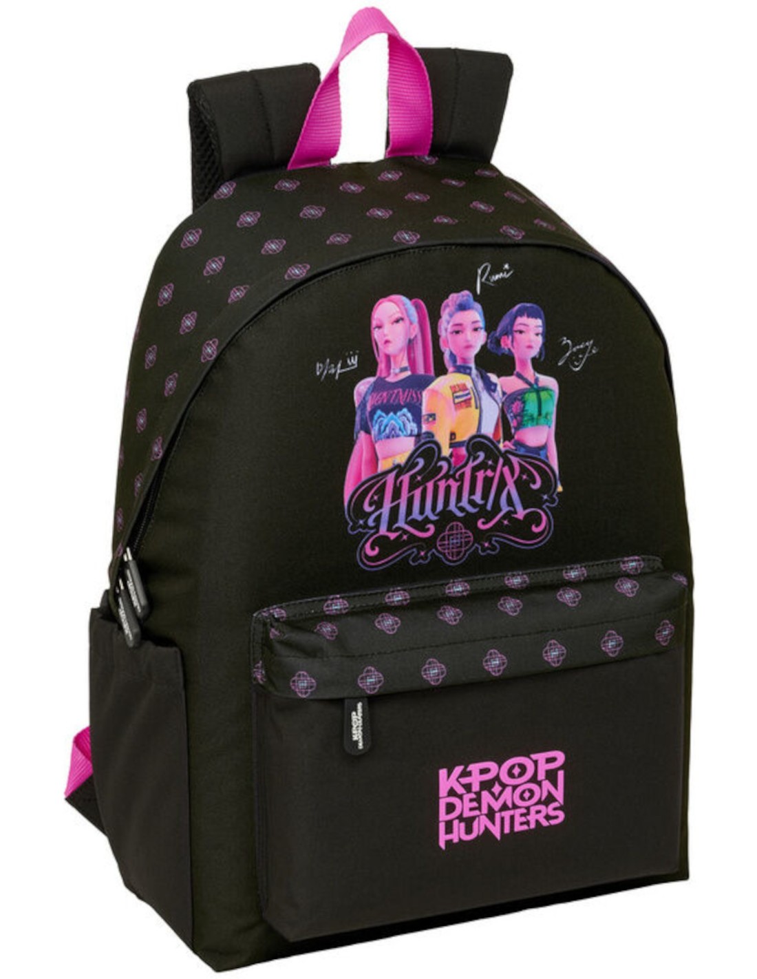 k-pop-demon-hunters-zaino-americano-nera-31x43x13-cm k-pop-demon-hunters-zaino-americano-nera-31x43x13-cm